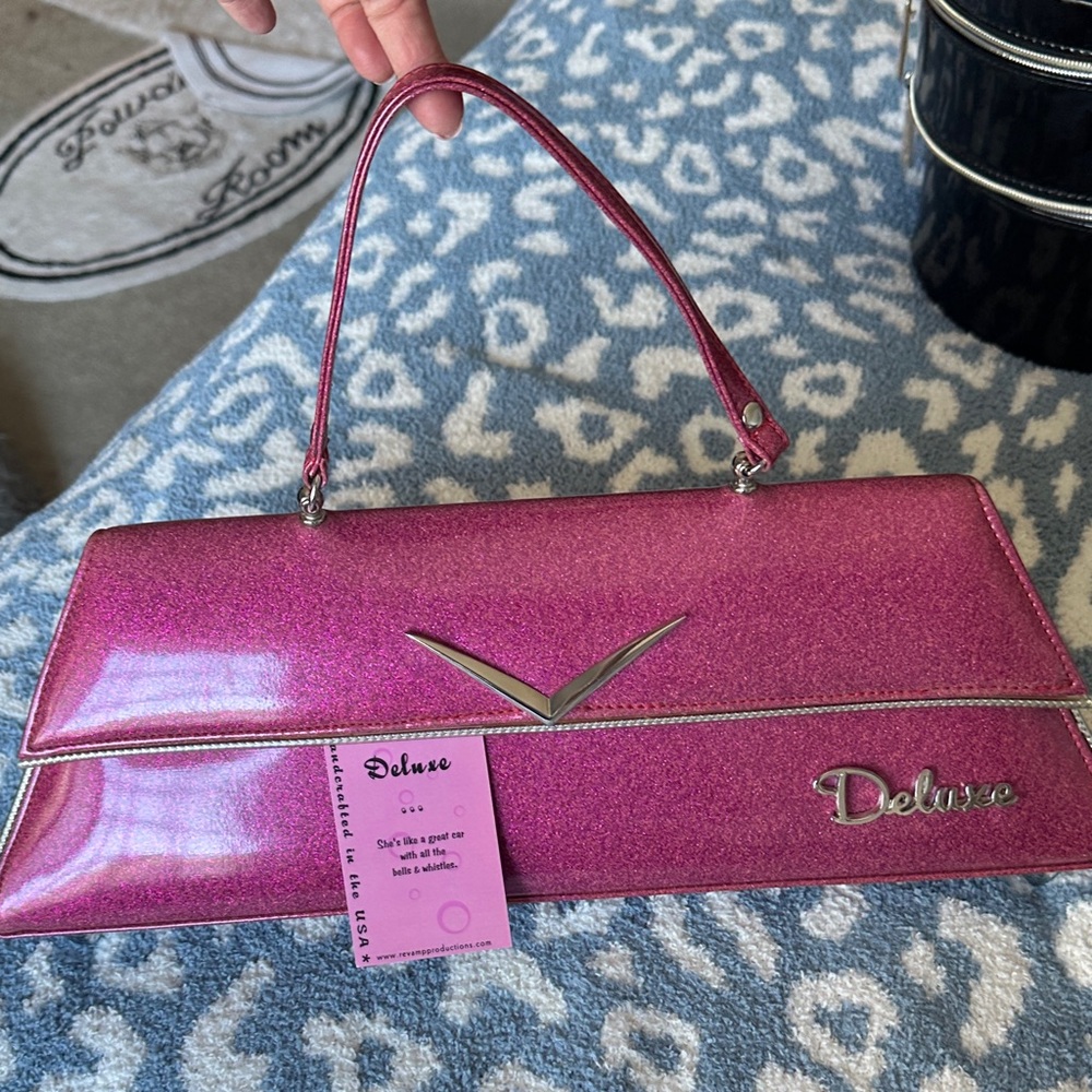 Revamp Production Deluxe Sparkling Pink Clutch